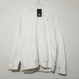 NWT Converse Hoodie Sweetheart Men’s White